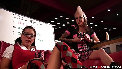 Punk, spruzzati l'uno sull'altro video hard per adulti