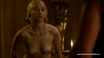 Emilia clarke nudo-il trono di spade s3e8